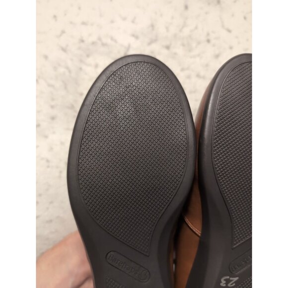 Baretraps Greta Women's Size 7 Wide Shoes Brown Vegan Comfort Casual Loafers - Picture 7 of 10